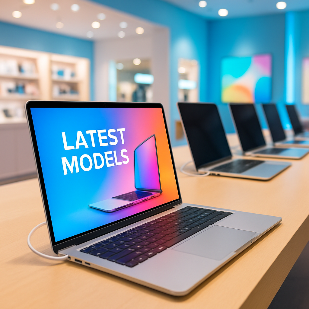 Latest laptops showcase